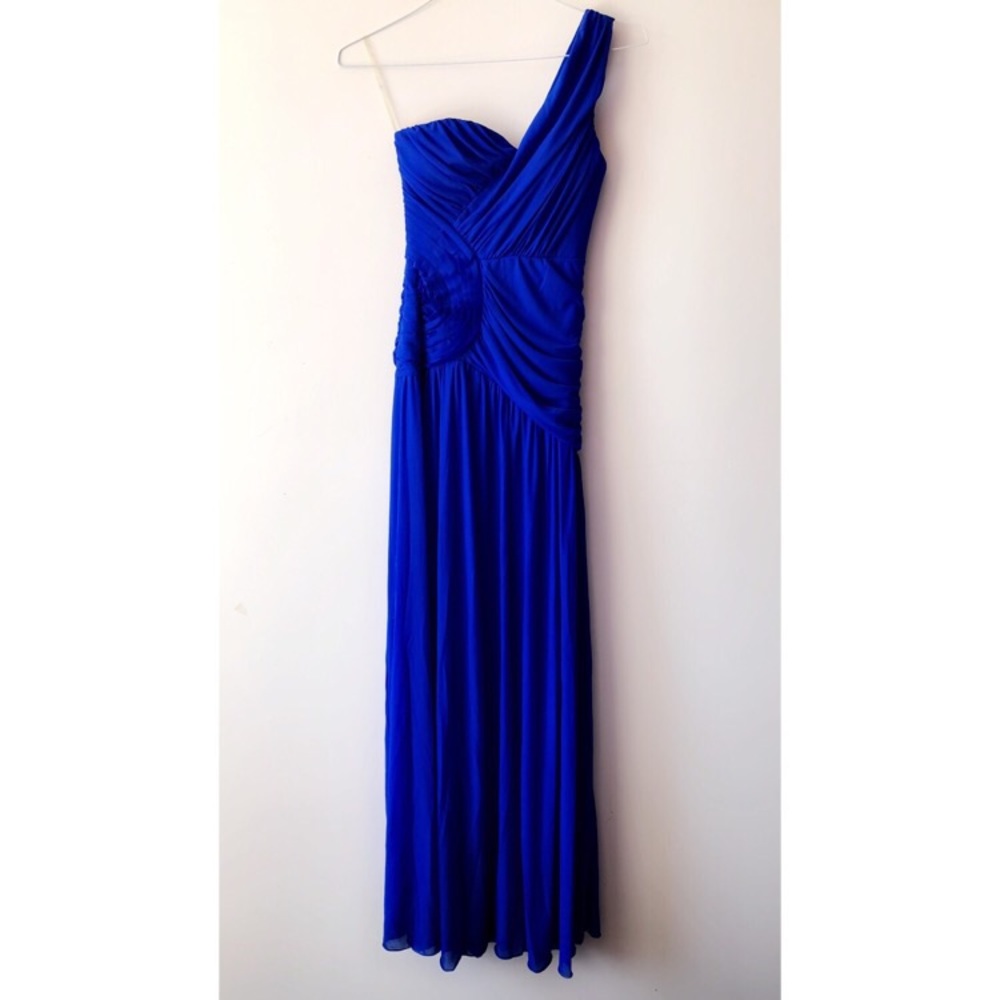 Romeo and Juliet One shoulder Shirred Gown